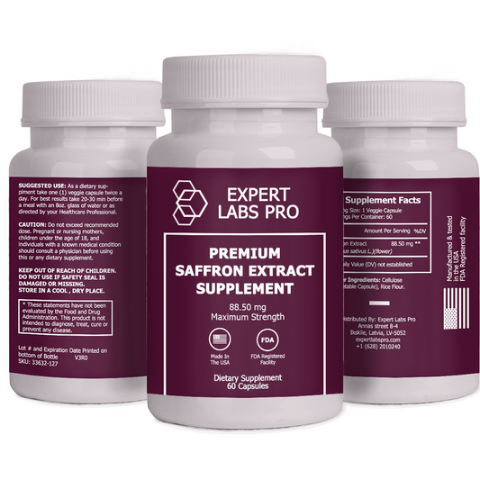 Premium Saffron Extract Supplement