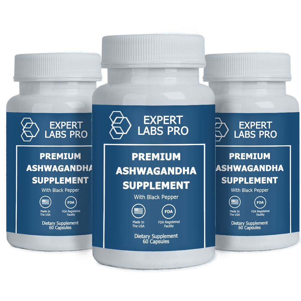 #1 Ashwagandha Capsules For Cortisol Reduction, Stress & Sleep Problem Relief