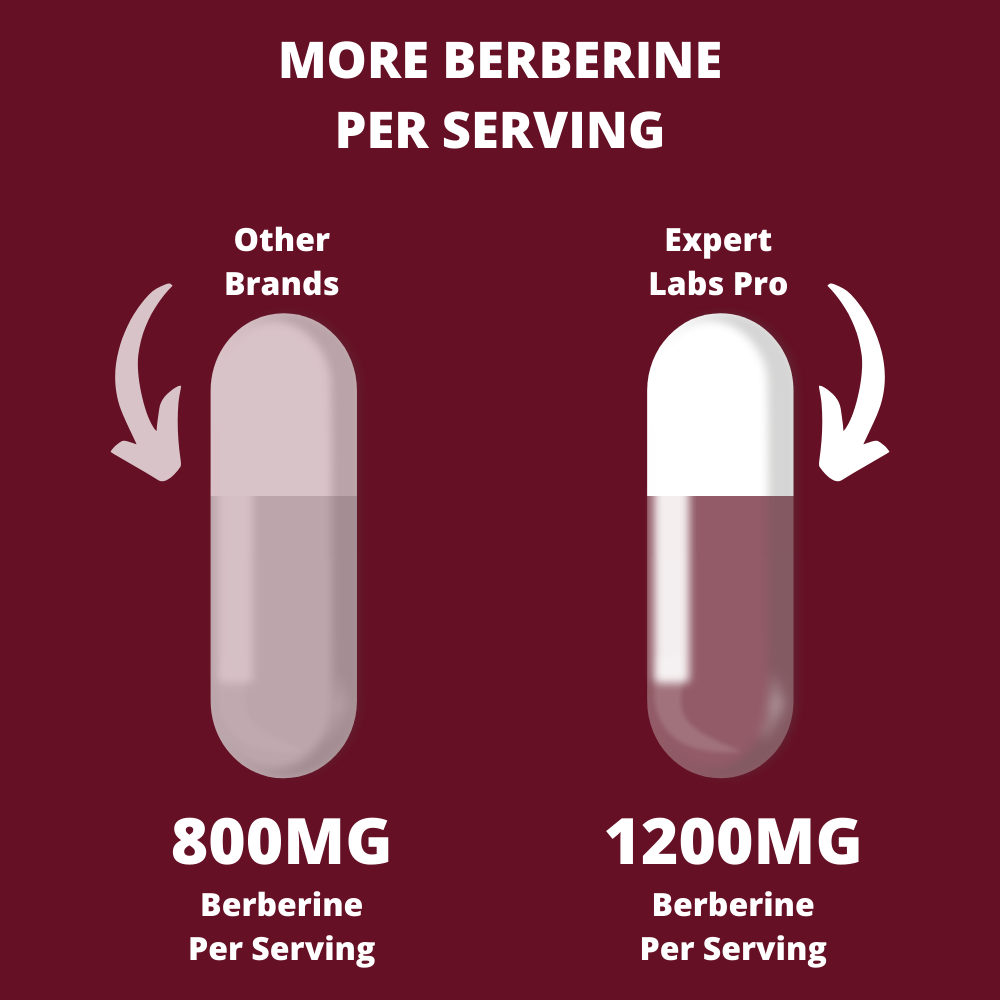 Berberine HCL Supplement Capsules
