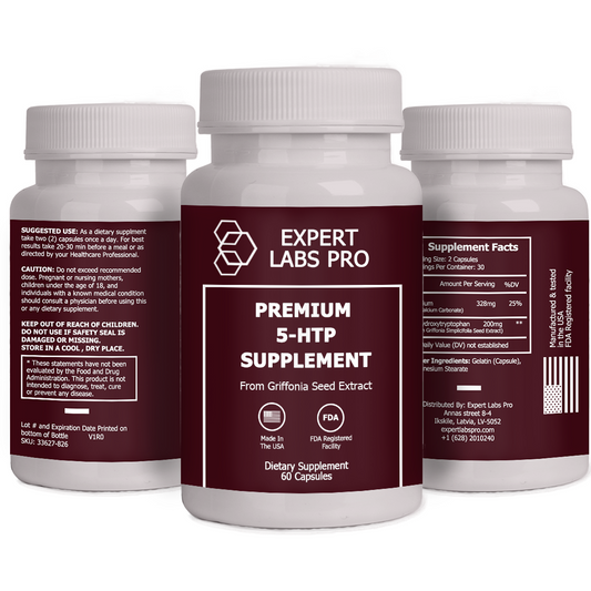 5-HTP Serotonin Boosting Supplement For Natural Depression & Insomnia Relief