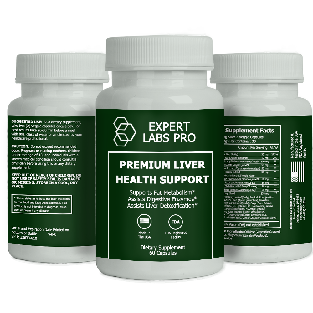 #1 Liver Health Support For Liver Regeneration, Detox & Fatty Liver Reversal