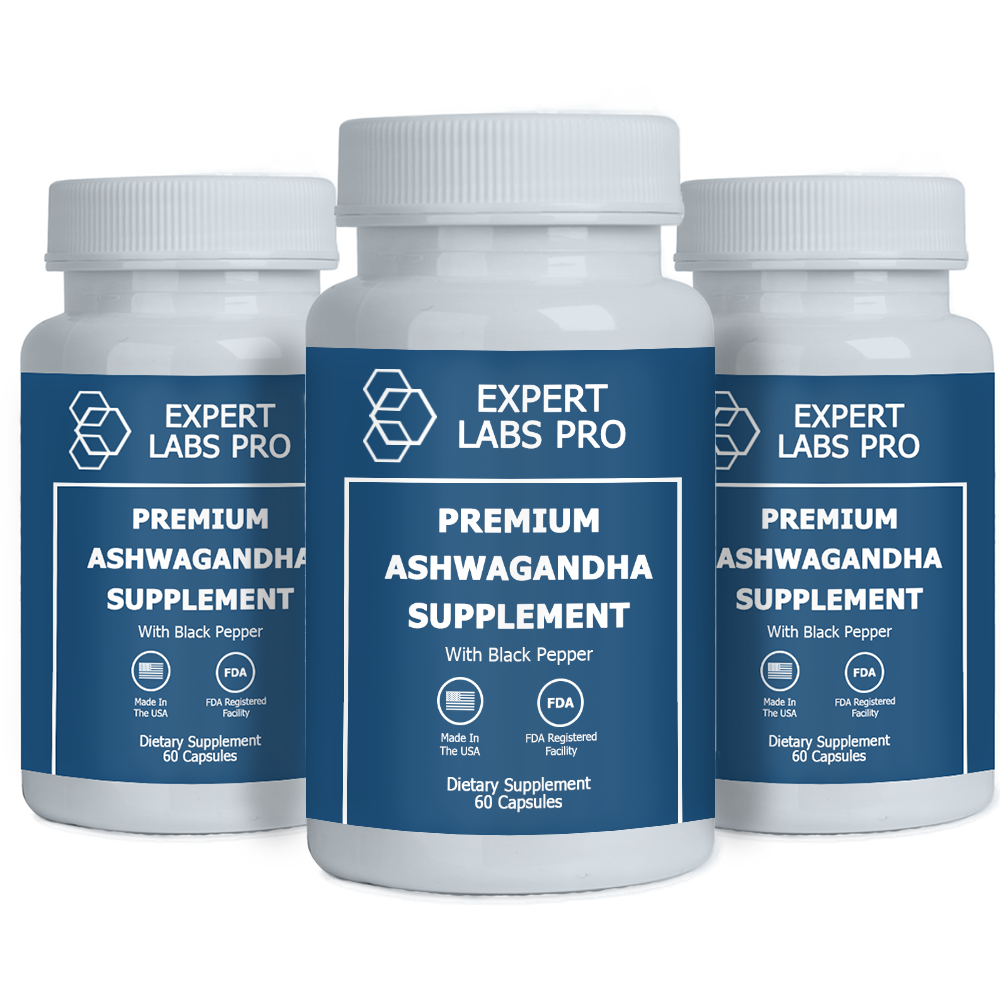 Premium Ashwagandha Supplement Capsules