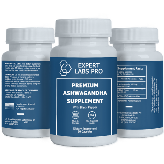 Premium Ashwagandha Supplement Capsules