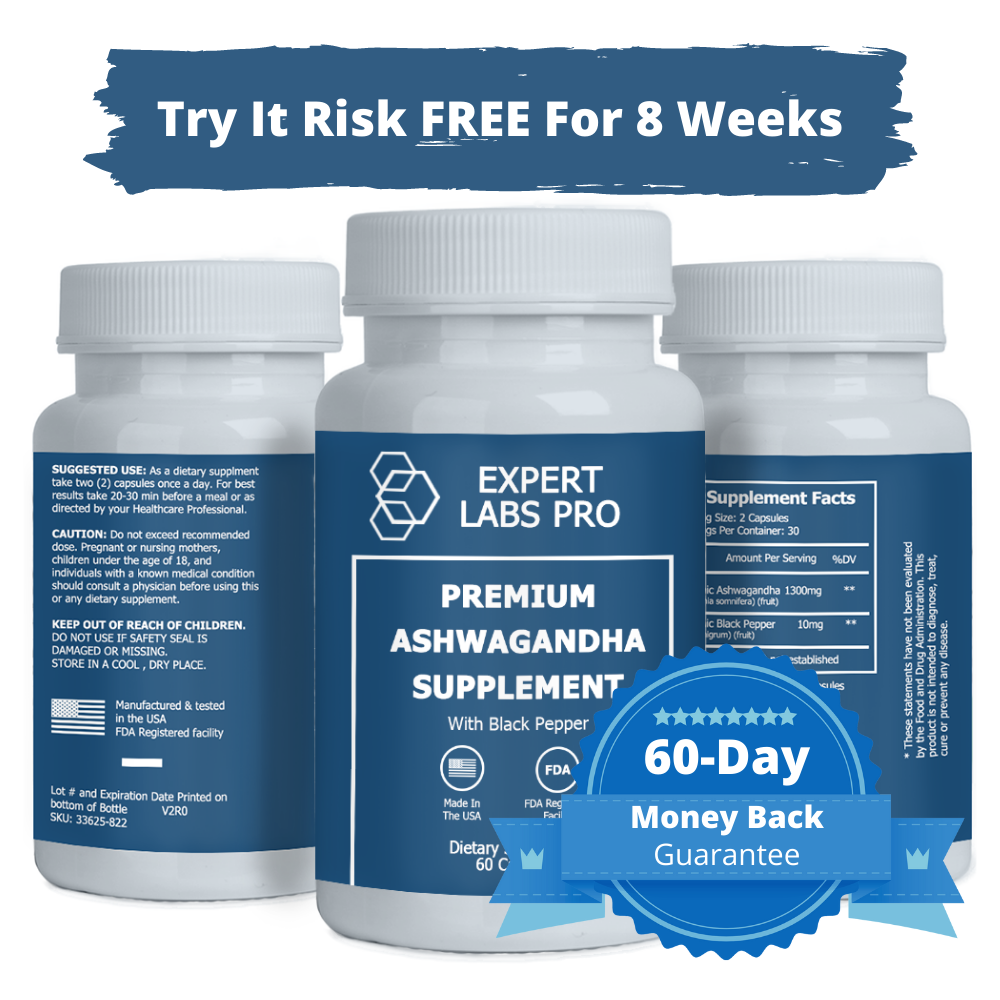 Premium Ashwagandha Supplement Capsules