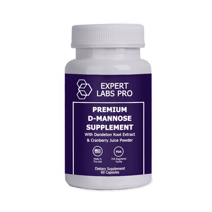 #1 D-Mannose Supplement For UTI Relief, Kidney & Bladder Health