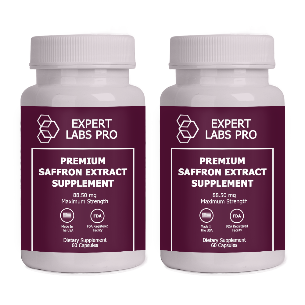 saffron extract supplement pills